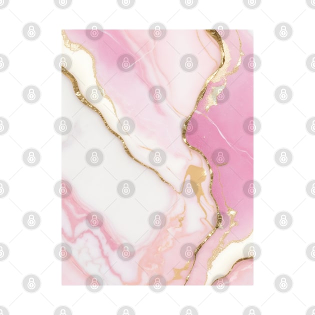 marble pastel pink gradient by fleurdesignart