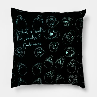 Gideon the Ninth Skulls Ambiance Pillow