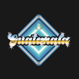 Guatemala 80's Style design T-Shirt