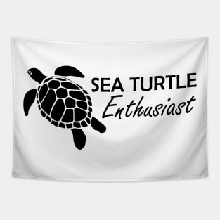 Sea Turtle Enthusiast Tapestry