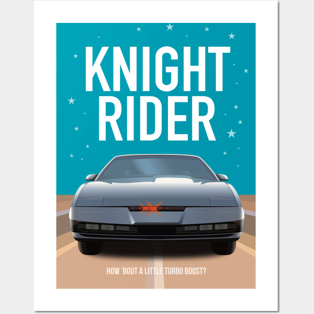 The Night Rider Poster Print