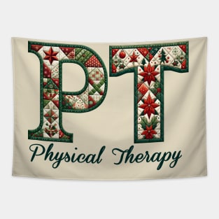 Physical Therapy PT Country Christmas Quilt Pattern PT Tapestry