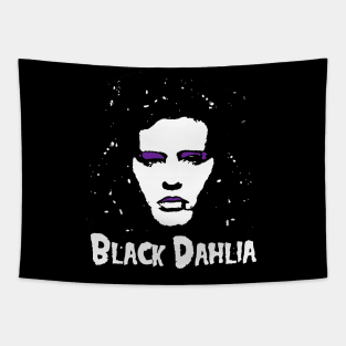 Black Dahlia Elizabeth Short True Crime Edit Tapestry