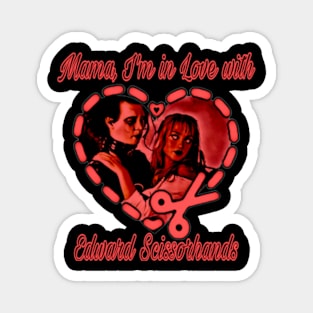 In Love with Edward Scissorhands Magnet