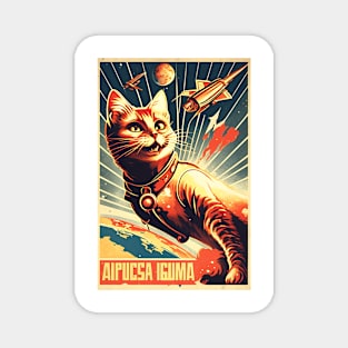Space cat Magnet
