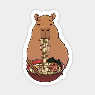 Capybara Ramen Magnet