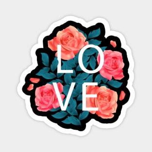 Love Flower Magnet