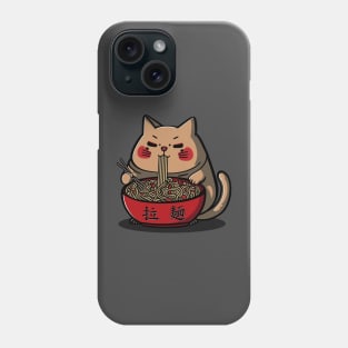 Ramen Cat Kawaii Anime Japanese Kawaii Neko Phone Case