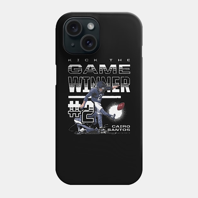 Cairo Santos Chicago Game Winner Phone Case by MASTER_SHAOLIN