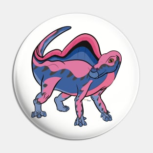 Omnisexuranosaurus - Omnisexual Pride Ouranosaurus Pin