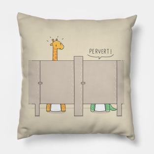 Pervert giraffe Pillow