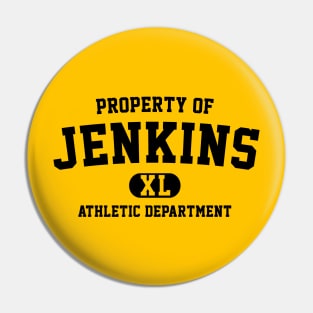 Property of Jenkins Athletic Department Pin