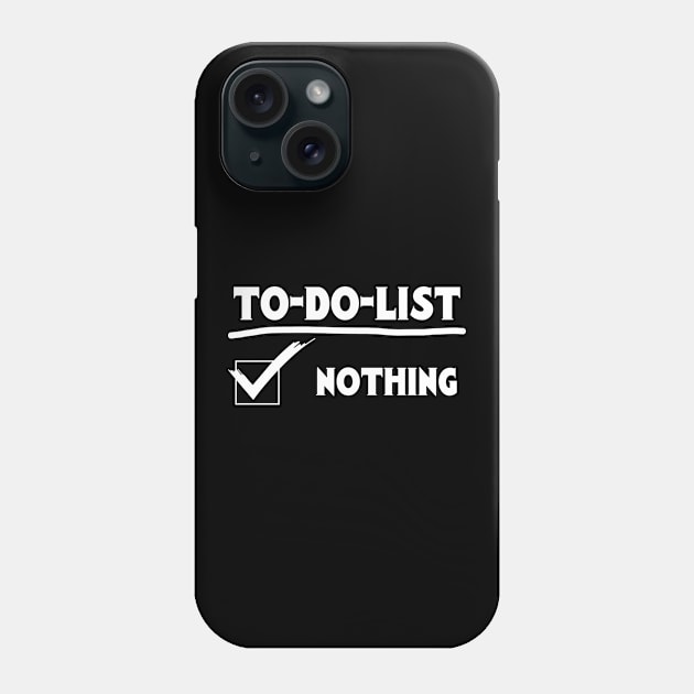 To do list Phone Case by MissMorty2