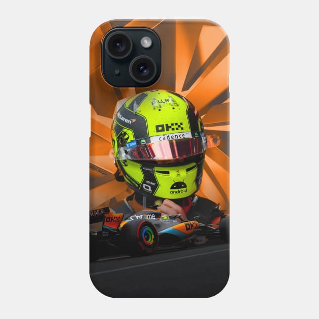 Lando Norris 2023 Phone Case by F1LEAD