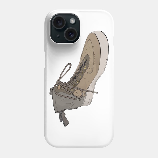 Zipper Sneaker Phone Case by DopamineDumpster