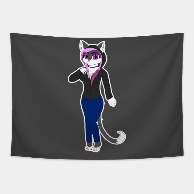 FURRY CAT Tapestry by Andy 234 Official