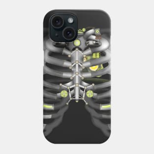 Machine Skeleton (Yellow Variant) Phone Case