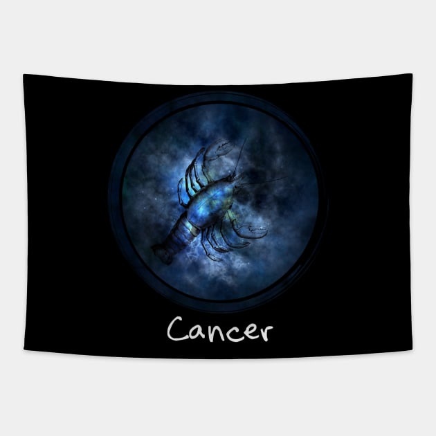 Best women are born as cancer - Zodiac Sign Tapestry by Pannolinno