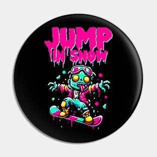 Jump Zombie Pin