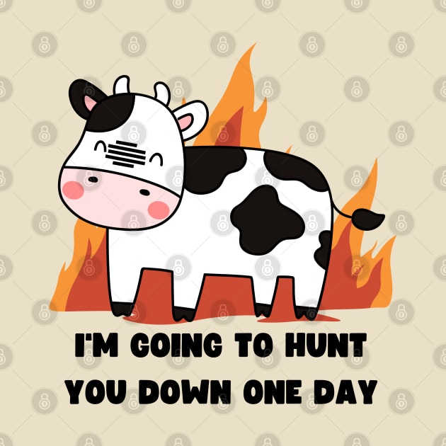 Offensive Cute Cow Funny Vegan by veganspace