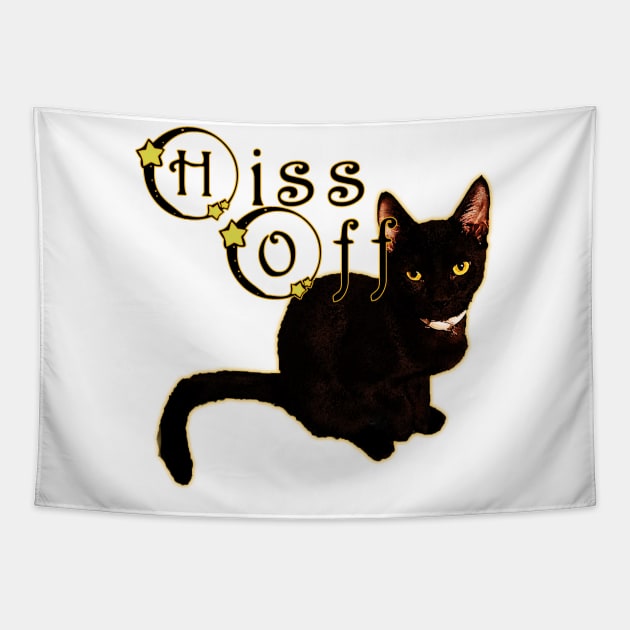 Hiss Off Tapestry by Duckgurl44