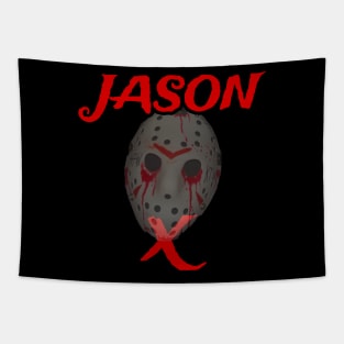 Jason X Logo Tapestry