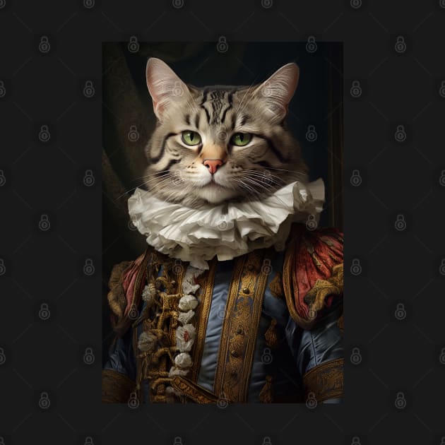 Cool Cat in 17th century Baroque Mexican attire by Maverick Media