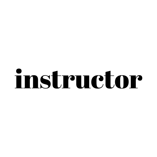 instructor by Menu.D