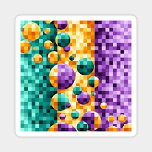 Mosaic #1: Disco Balls (Multi) Magnet