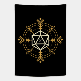 Magical Esoteric D20 Dice Tapestry