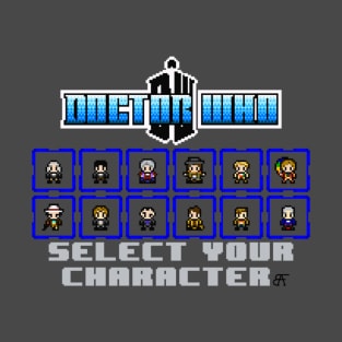 DOCTOR WHO SELECT SCREEN (updated) T-Shirt