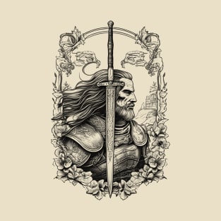 Noble Knight Sword T-Shirt