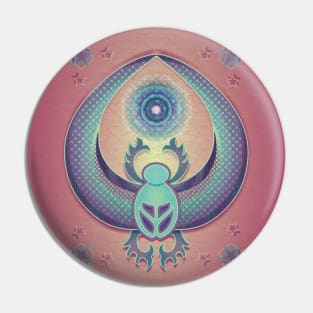 Scarab at Dusk Pin