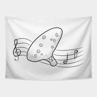 Ocarina Music Tapestry