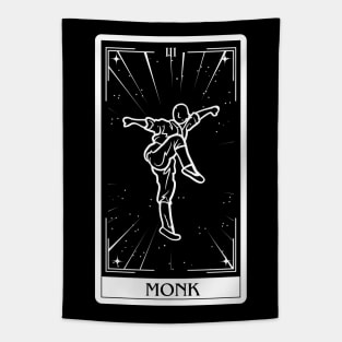 Monk Tarot Card D&D Nat 20 Dungeons & Dragons Tapestry
