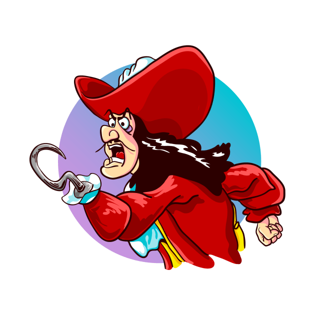 Captain Hook's Rage by plaidmonkey