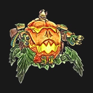 Overwatch Wrecking Ball Jack O Lantern T-Shirt