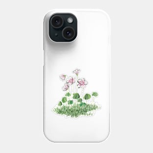 May 20th birthday flower Phone Case