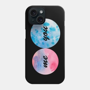 Text You and me Phone Case