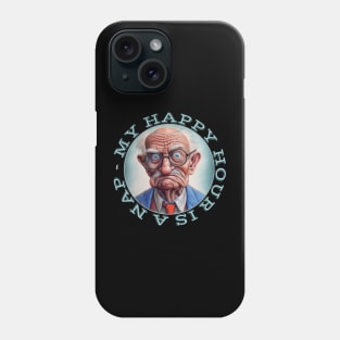 Grumpy Old Man My Happy Hour Is A Nap Phone Case