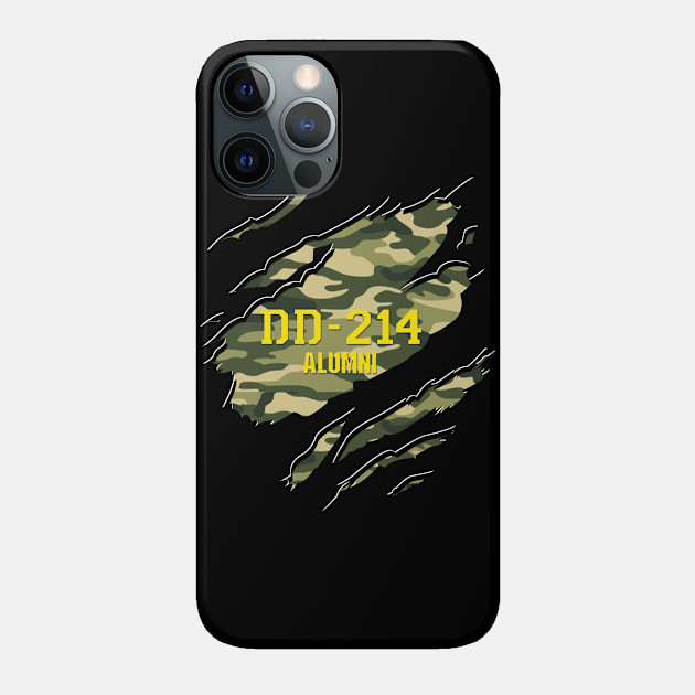 DD 214 Tshirt DD-214 Alumni Shirt Military Veteran - Dd 214 Alumni - Phone Case