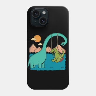 Dinosaur swing Phone Case