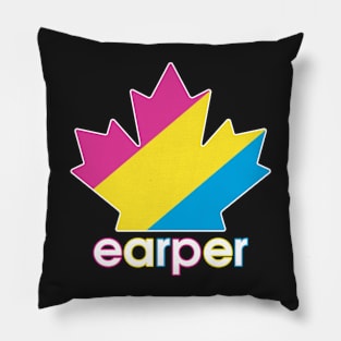 Pansexual Earper Pride Maple Leaf - Wynonna Earp Pillow