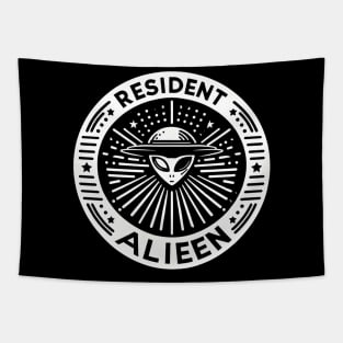Resident Alien UFO Tapestry