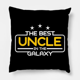 The Best Uncle in The Galaxy Pillow