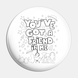 friendship is love Pin