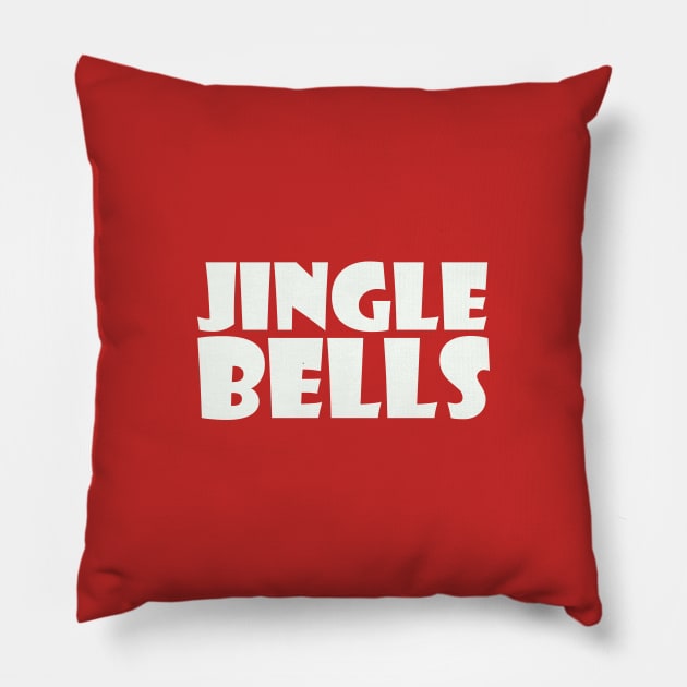 jingle bells Pillow by thedesignleague