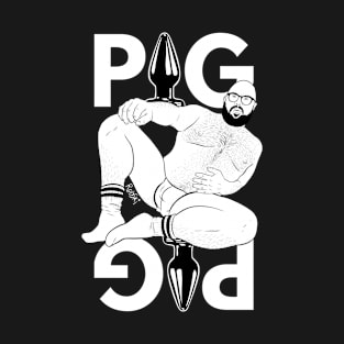 PIG - dark BG T-Shirt