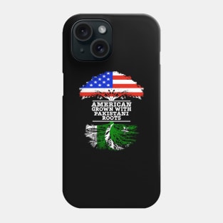 American Grown With Pakistani Roots - Gift for Pakistani With Roots From Pakistan Phone Case