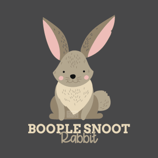 Funny Animal Name Meme Boople Snoot RABBIT T-Shirt